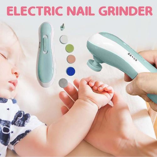 Cortador de unhas elétrico para crianças, bebês e adultos, tesouras para bebês e manicures