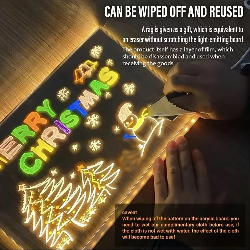 Thumbnail: Light-up drawing board