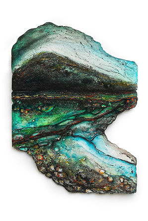 Tidal Pools wilderness walks, collagraph print