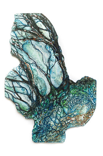 Whispers of an ancient woodland, Dartmoor Series, Collagraph Print