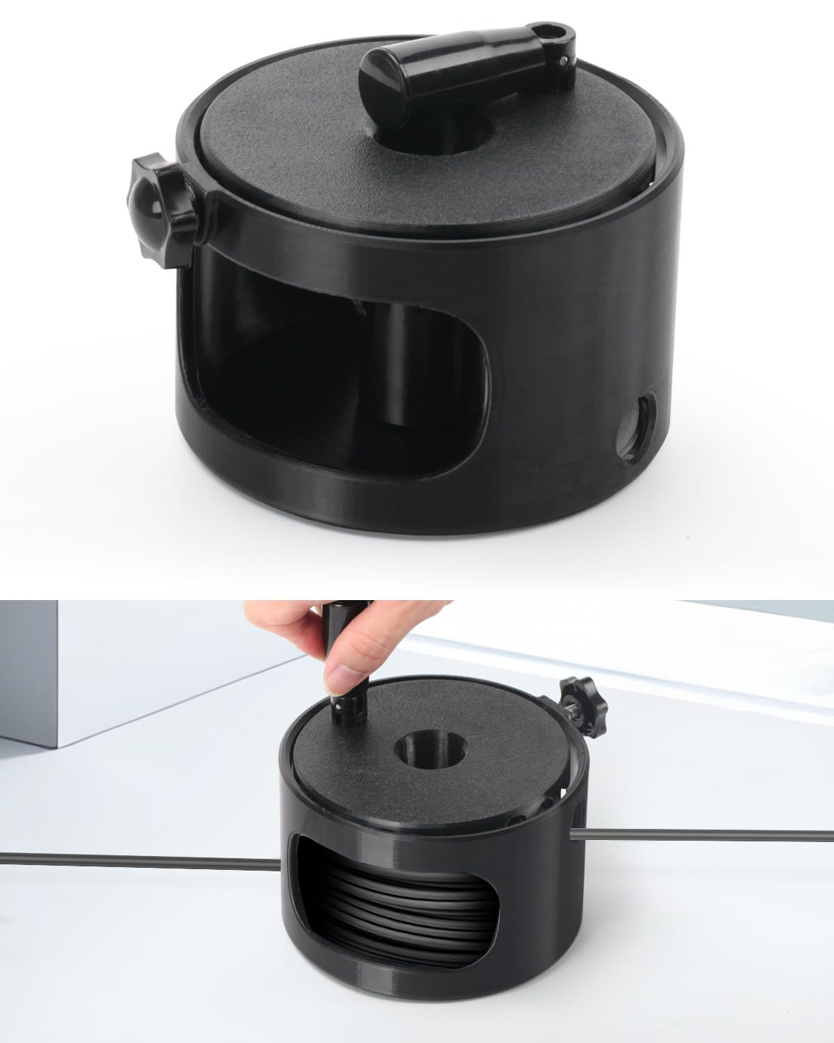 Cable Organizer for Starlink Mini - DC power cable Reel That Fully Stores the Ca