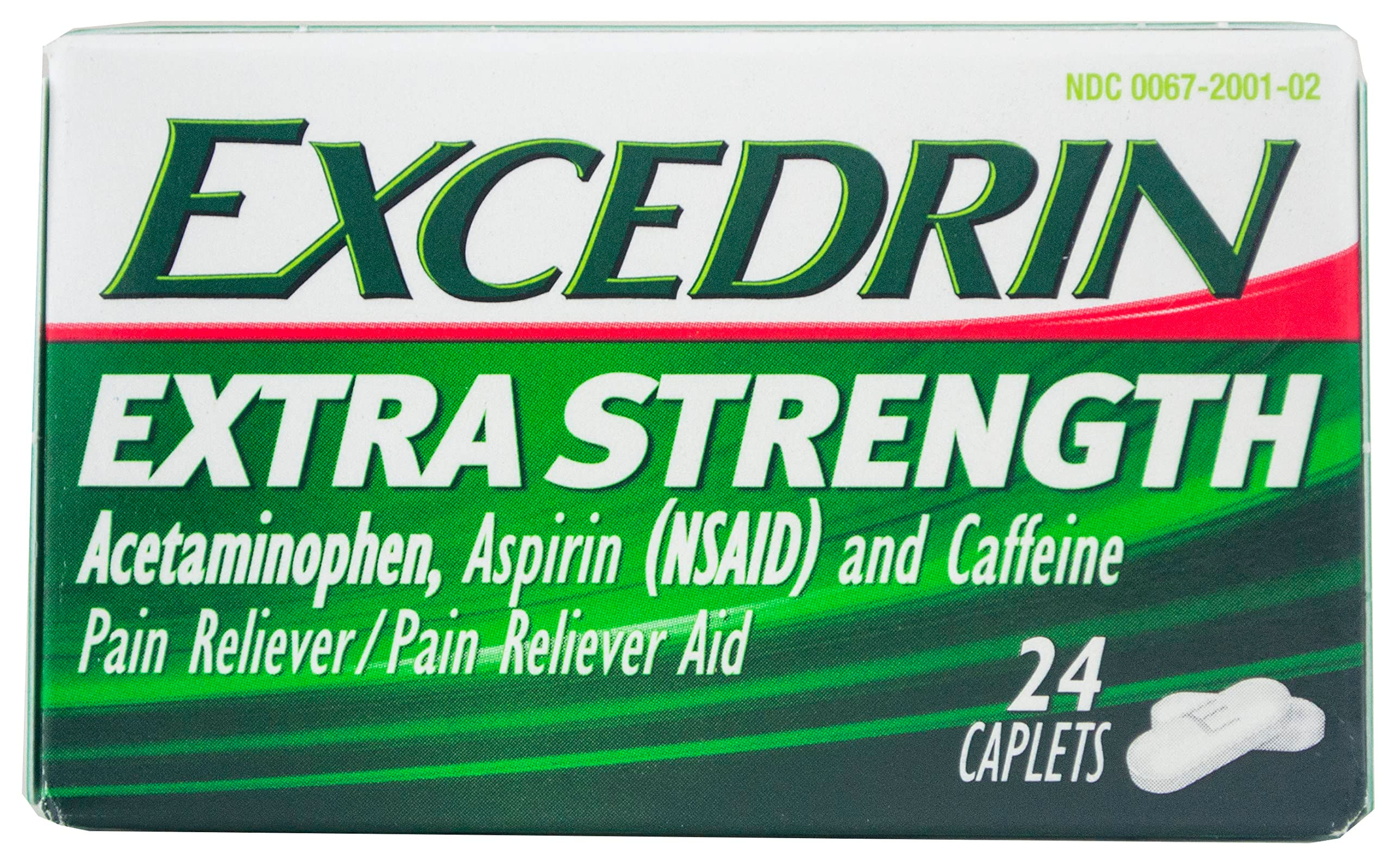 Excedrin Extra Strength Aspirin Pain Reliever Caplets Count 1 - Headache/Pain Re