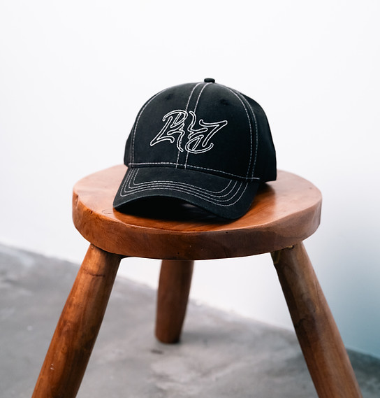 Contrast-Stitched Baseball Cap