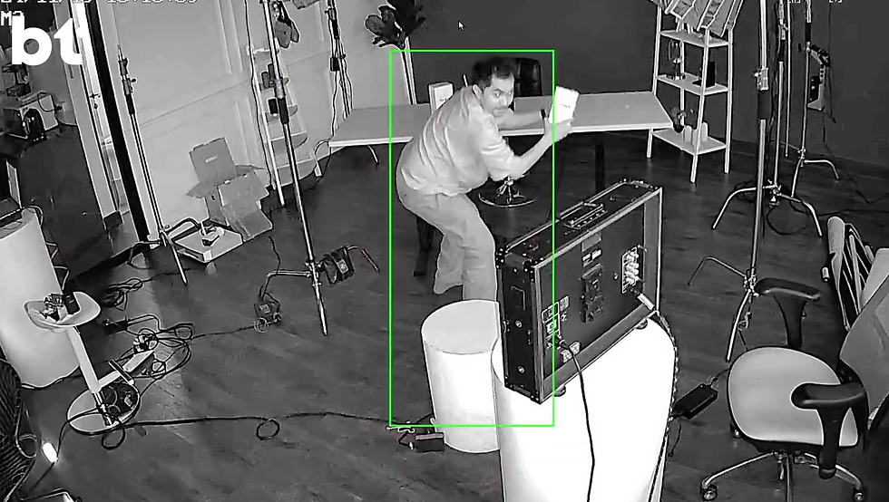 กล้องวงจรปิดไร้สาย wifi6 Ai Human detect ตรวจจับคน แจ้งเตือนได้