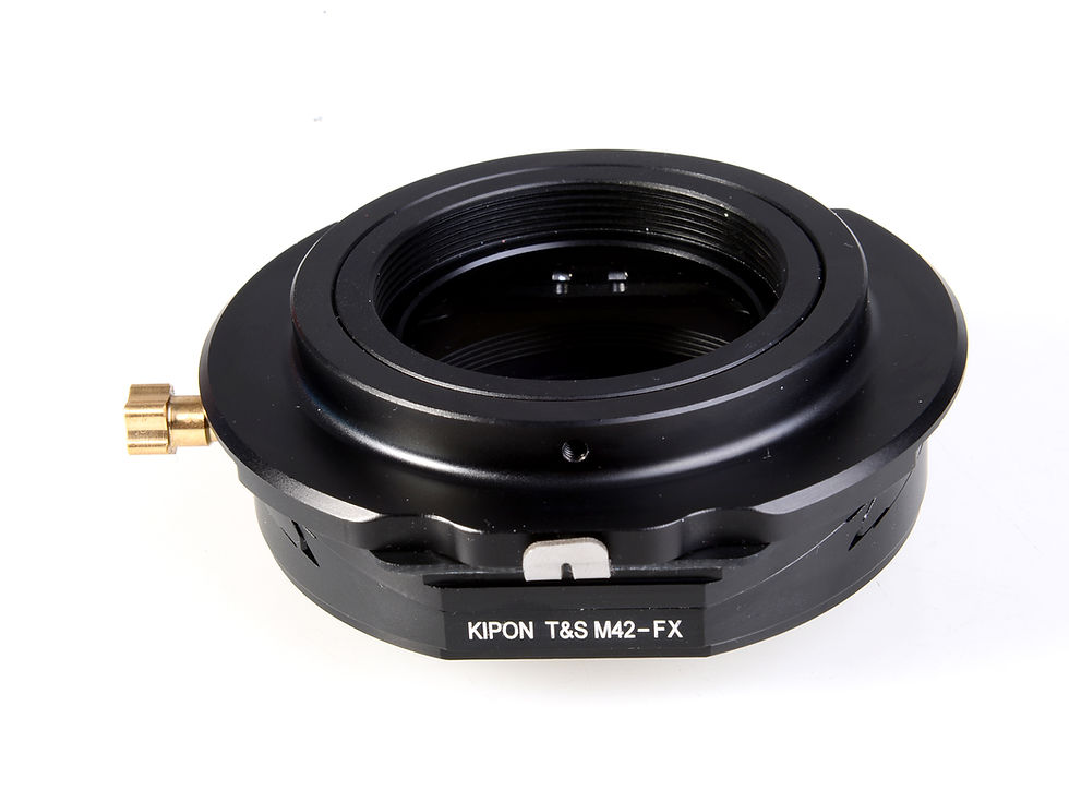 Thumbnail: Tilt Shift Adapter for M42 Mount Lens on Fuji X XF X-Pro1 X-E1 X-M1 Camera