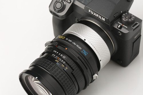 Pentax 67-Fuji G 0.62x with helicoid - Baveyes Focal Reducer with