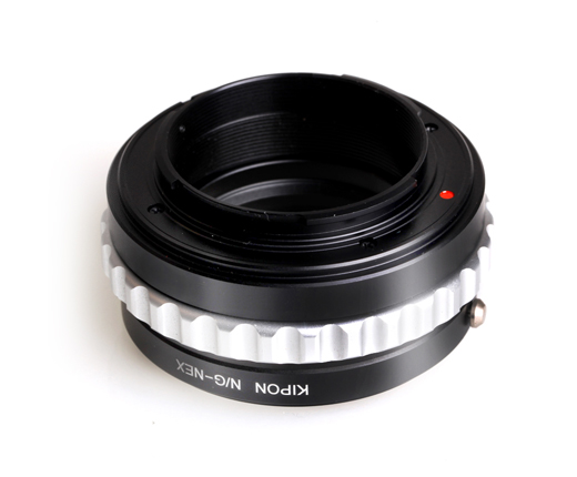 Nikon GマウントレンズをSony Eマウントカメラに取り付けるアダプター 2
