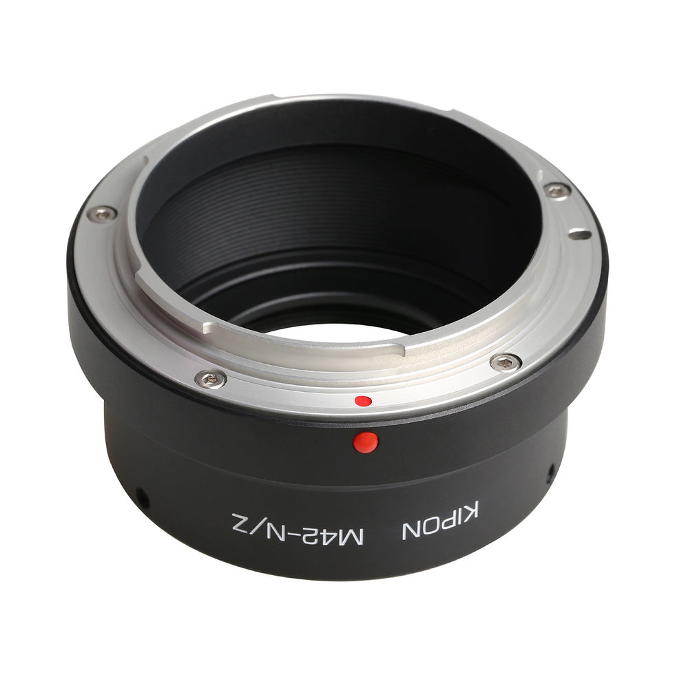 Thumbnail: Adapter for M42 Screw Mount Lens on Nikon Z Full Frame Mirrorless Camera