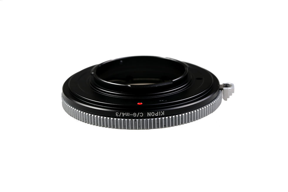 Thumbnail: Adapter for Contax G Lens on Olympus Micro Four Thirds M4/3 MFT Camera