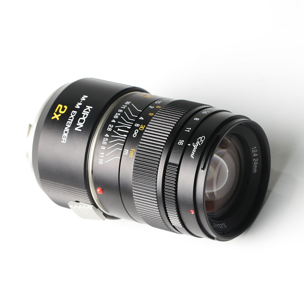 アダプター&レンズキット - M-M エクステンダー 2x + エレガント 90mm F2.4 M