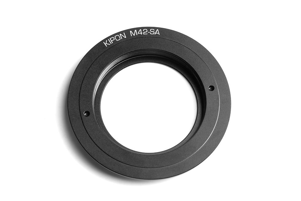 Thumbnail: Adapter for Carl Zeiss M42 Screw Mount Lens on Sigma SA Camera