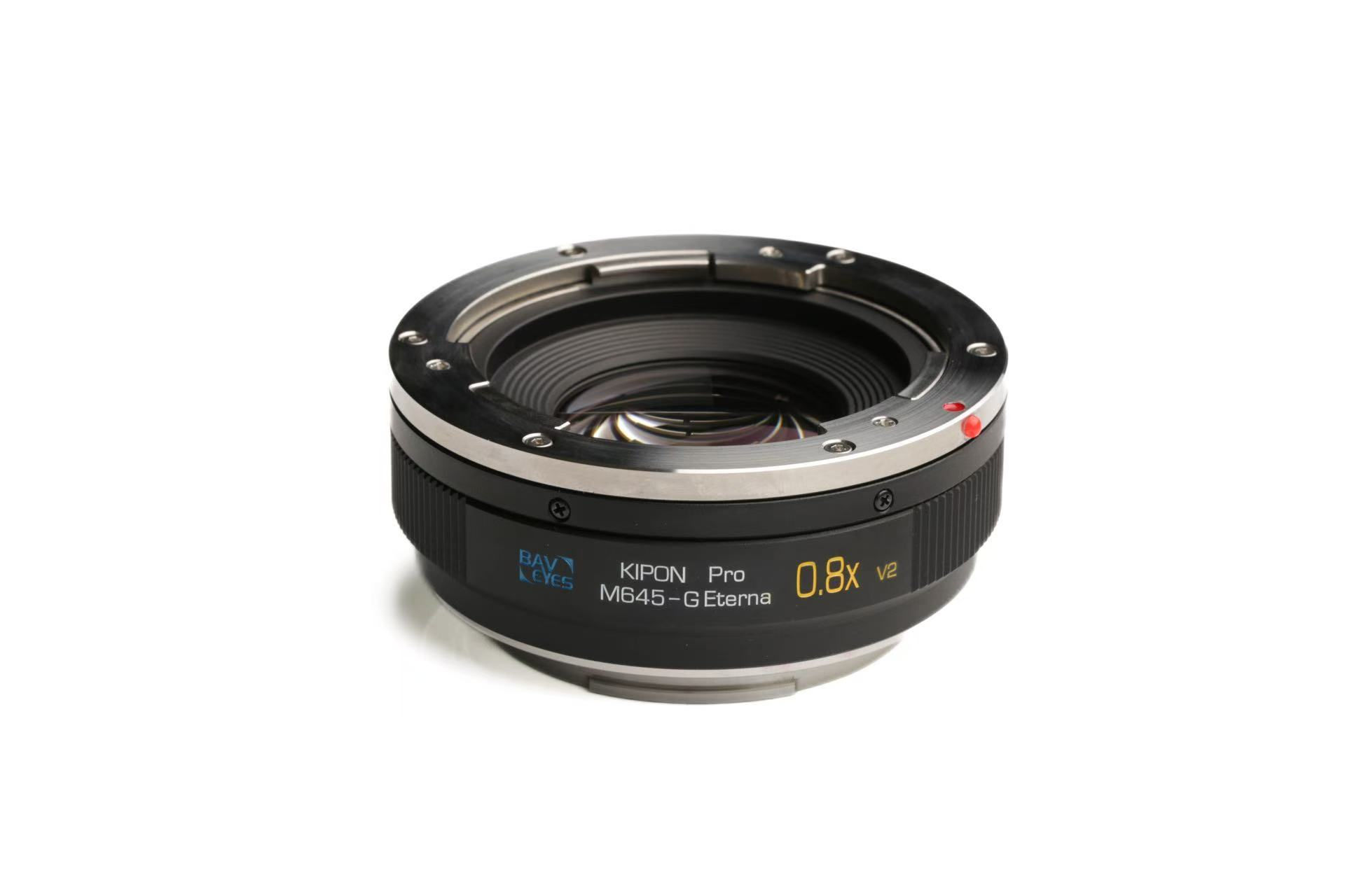 PRO Mamiya 645 Lens-Fuji G Mount Medium Camera 0.8x V2 Focal Reducer Lock Style