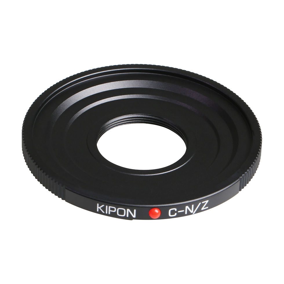 Thumbnail: Adapter for C Mount Lens on Nikon Z Full Frame Camera