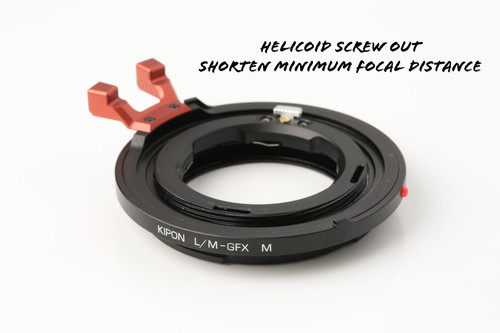 Leica M-Fuji G with helicoid- Macro Adapter | KIPON