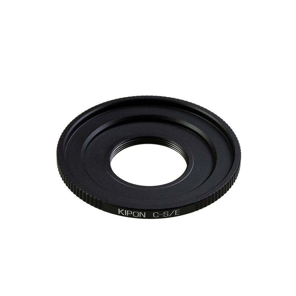 Thumbnail: Adapter for C Mount Cine Lens on Sony E Mount NEX Camera NEX-5 NEX-3 VG10E