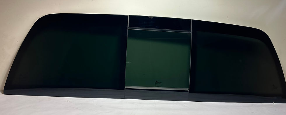 Thumbnail: Fits: 2002-2008 Dodge Ram Pickup 1500 Power Ready Slider Back Glass Flush Mount