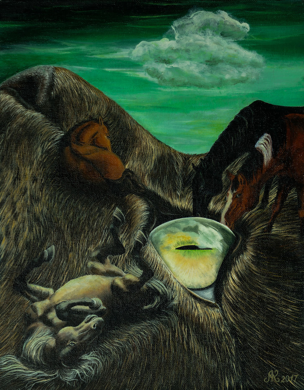 Living Spirit Of The Planet 28x36cm