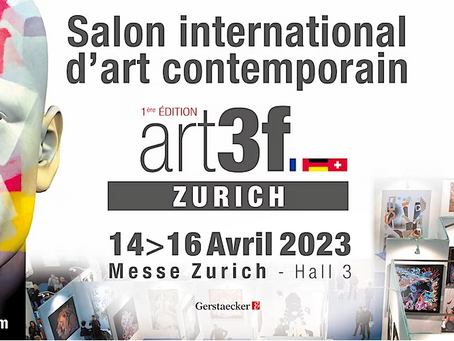 ART3F International Contemporary Art Fair, 2023, Zurich, Switzerland 