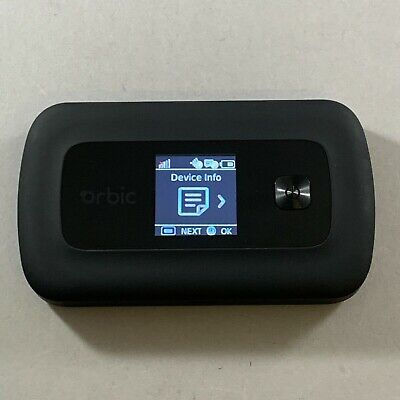 Thumbnail: New Orbic Speed Verizon Jetpack Mifi Hotspot 4GLTE Modem RC400L w/SIM card