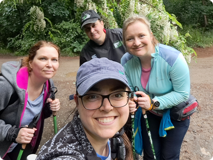 Jarní kurz Nordic Walking Brno 2025: 10 týdnů a 48,5 km za námi – jak to šlo?