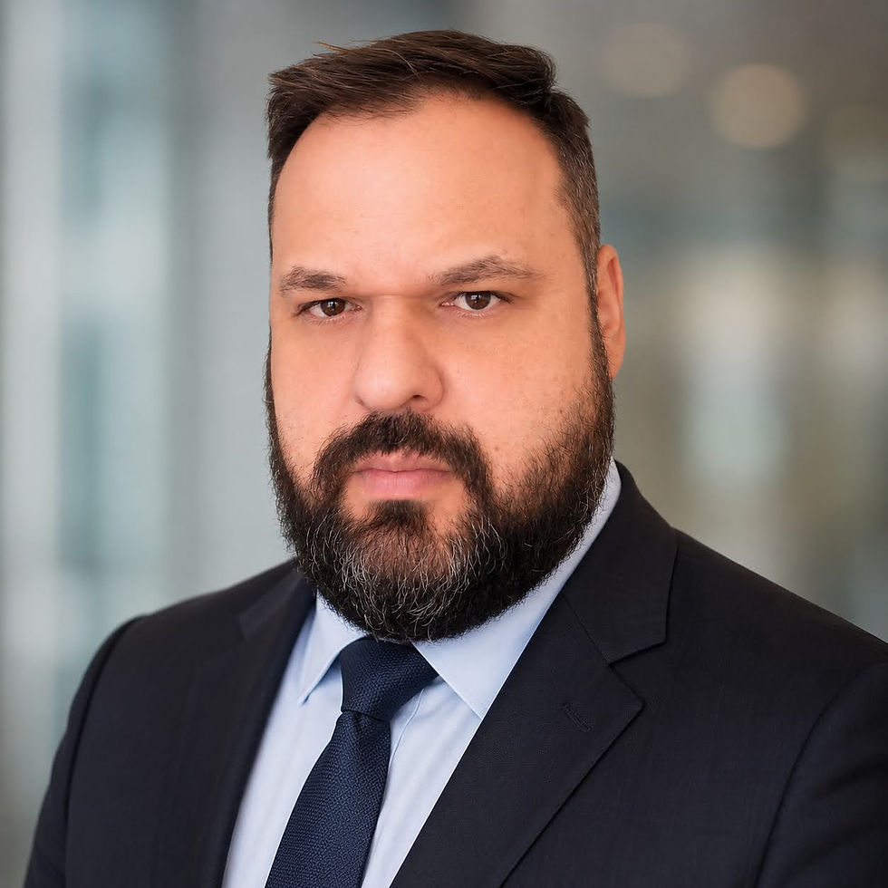 Retrato profissional do consultor principal
