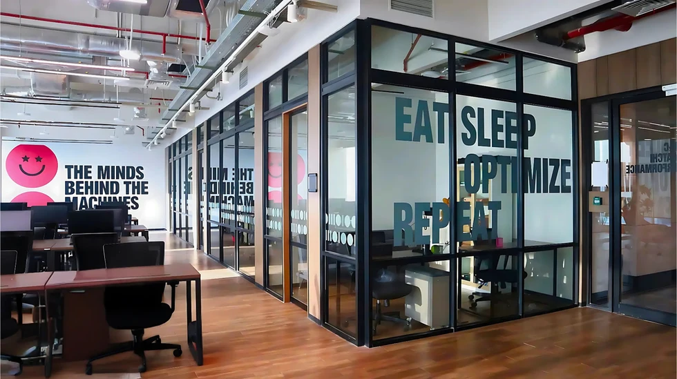 M&C SAATCHI Performance Working Area