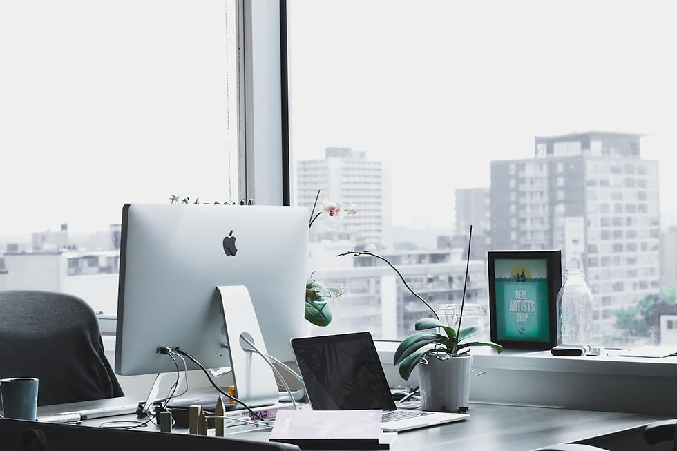 A well-maintained office with modern equipment and a serene view highlights the importance of proactive care to protect your investment and ensure an optimal work environment.