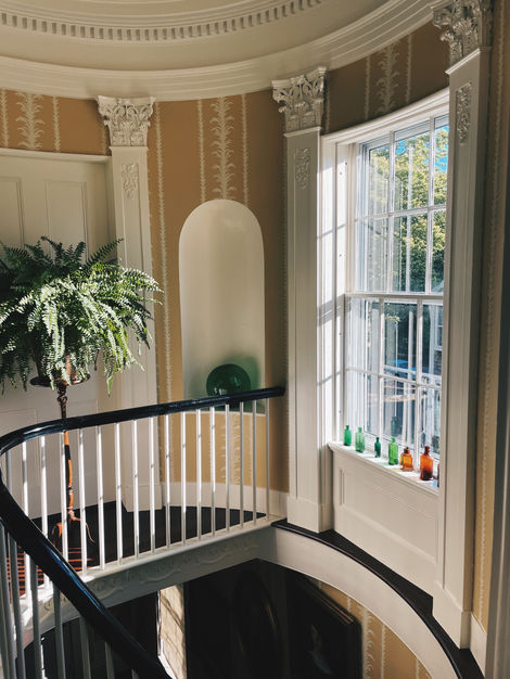 Upstairs Foyer & Stairwell