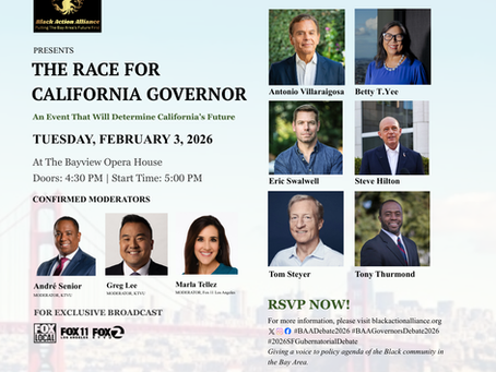 Meet the Candidates for the Statewide Gubernatorial Debate on February 3 to Challenge Candidates on Equity, Economic Power, and California’s Future