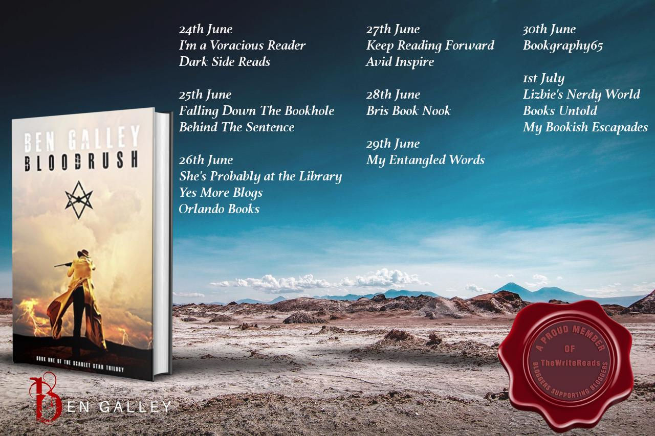 Ben Galley Ultimate Blog Tour