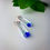Thumbnail: Confetti Blue Dot Resin Earrings