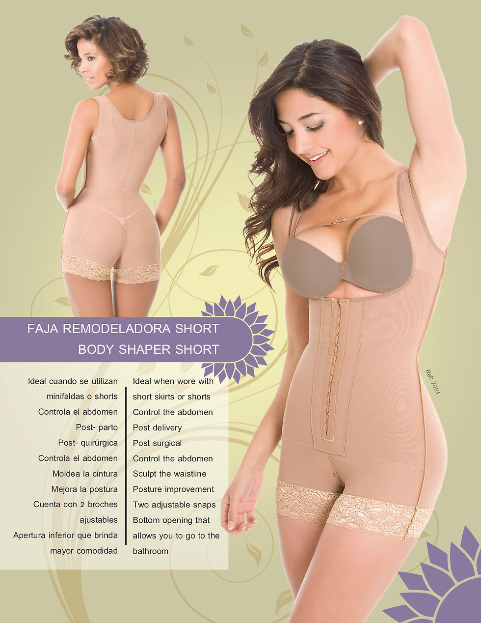 Thumbnail: 7004 - SHORT BODY SHAPER