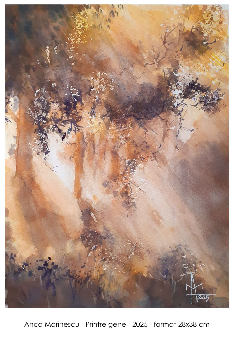 Anca Marinescu - Printre gene - 2025 - format 28x38 cm