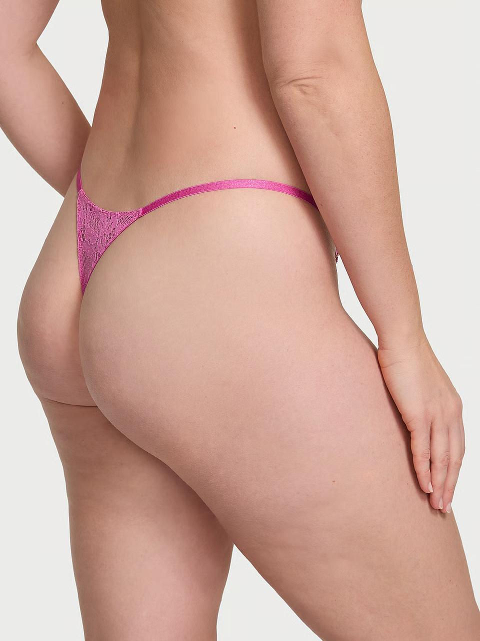 Прев'ю: Трусики-стрінги з мережива та камінцями, Victoria's Secret