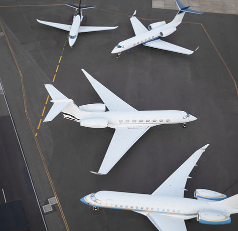 JETUP private aircraft fleet global network illustration