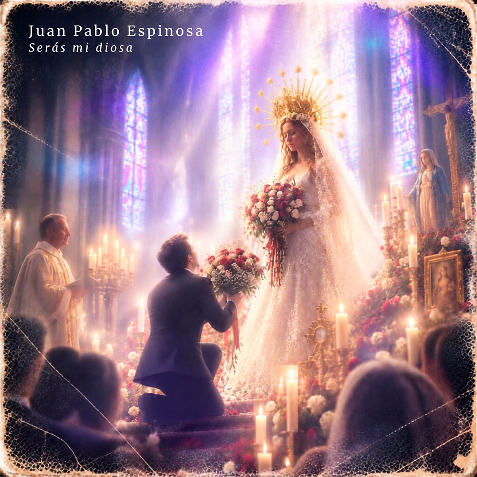 Juan Pablo Espinosa y el encanto de “Serás mi diosa”