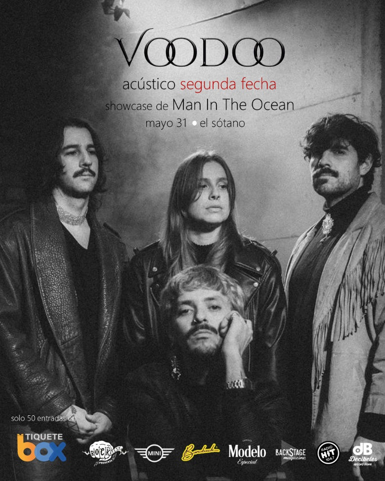 Voodoo abre segunda fecha acústica en El Sótano