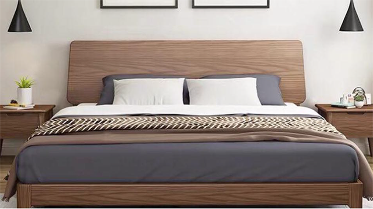 Stylish custom double bed