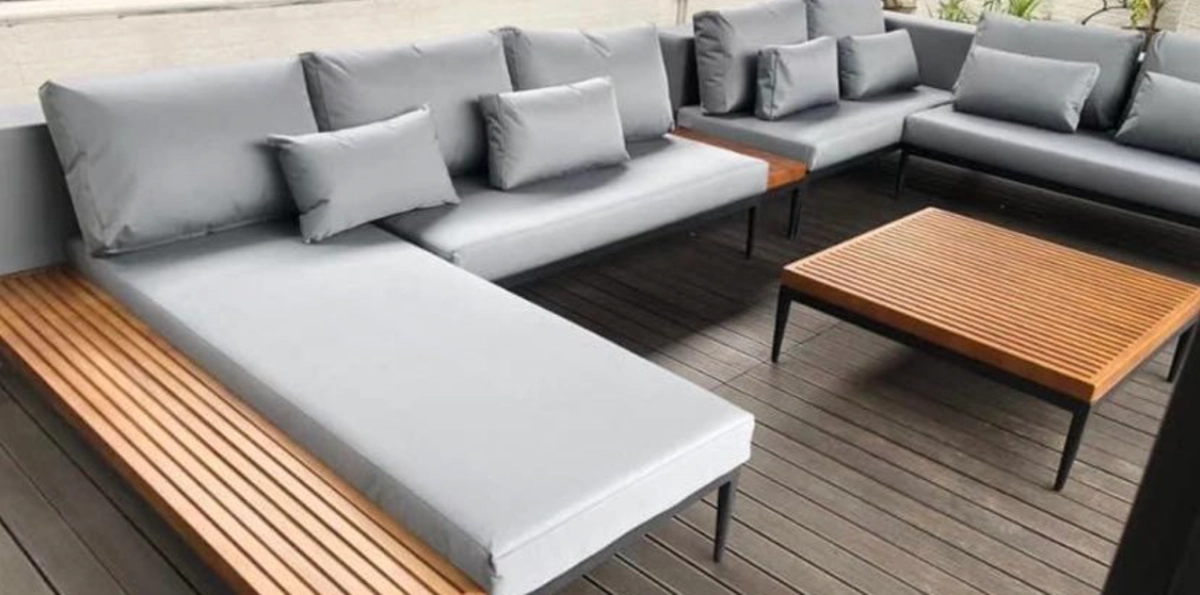 Custom built outdoor furniture