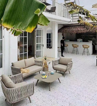 Custom outdoor furniture