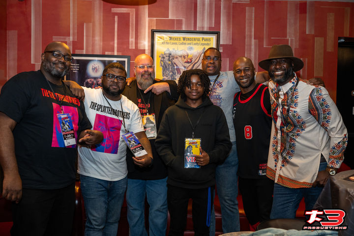 Group photo of attendees at Chicago Horror Film Festival 2025 in Chicago Illinois