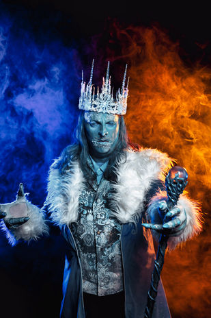 Jack Frost character performance by Larry Lutze for events