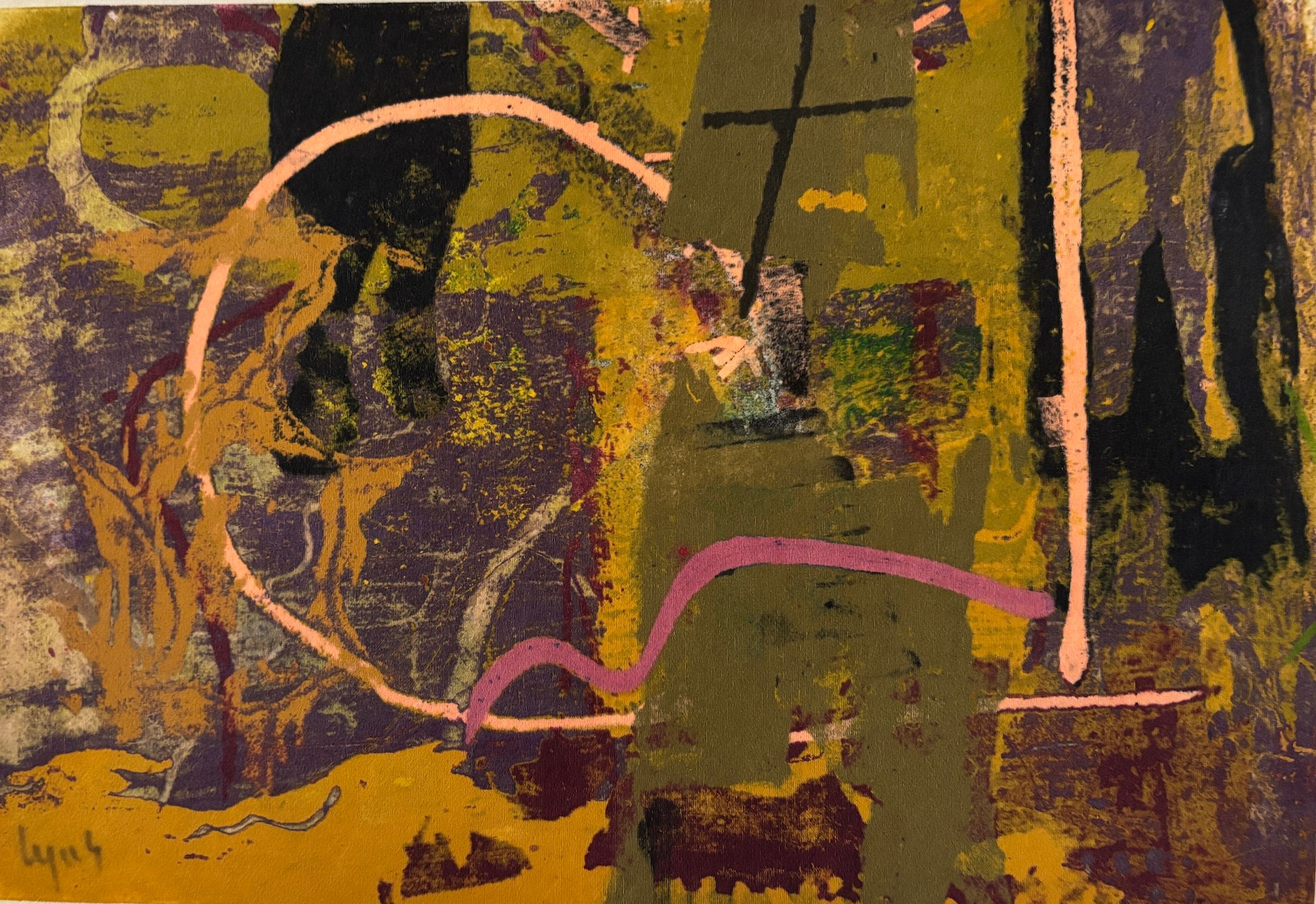 GREEN OCHRE (13.25"x 9.25")