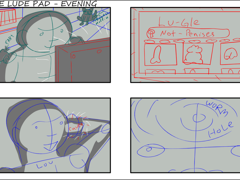 Adventures of Muffin: The Trick scene Layout showcase