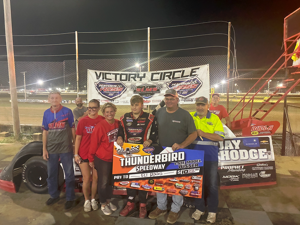Ross repeats with Sooner victory at Thunderbird Speedway