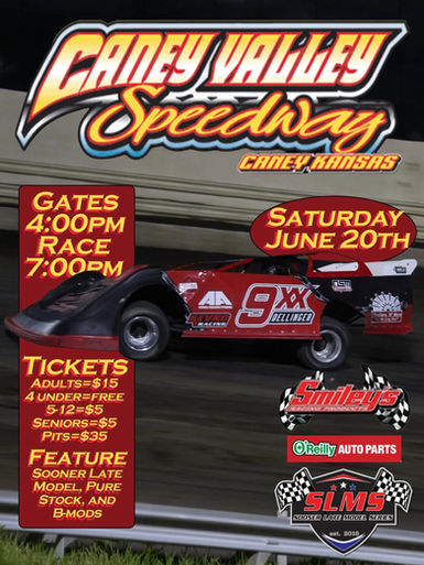 Sooner Late Models visit Caney Valley Speedway Saturday