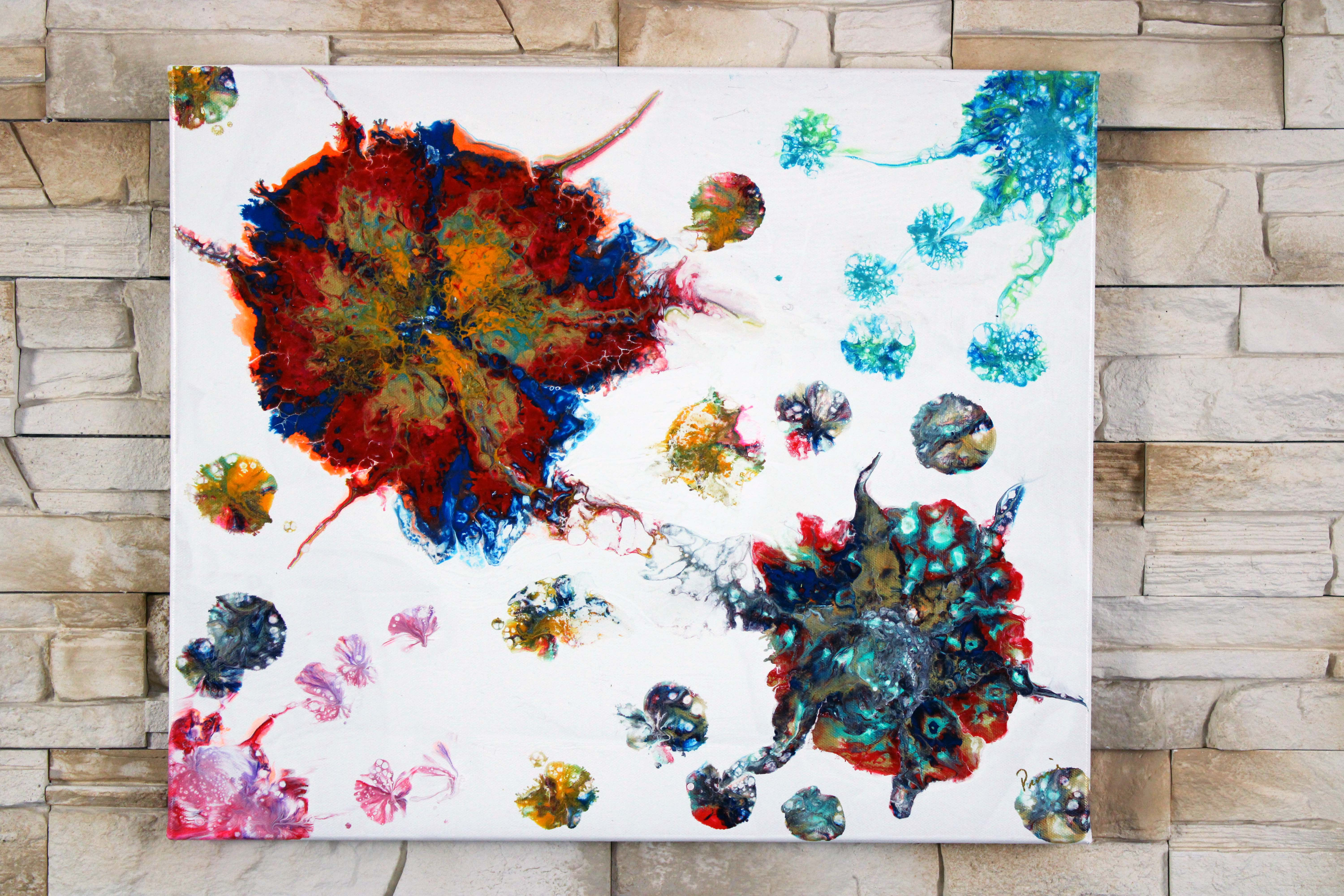 Je suis une peinture, suis le dix huit.