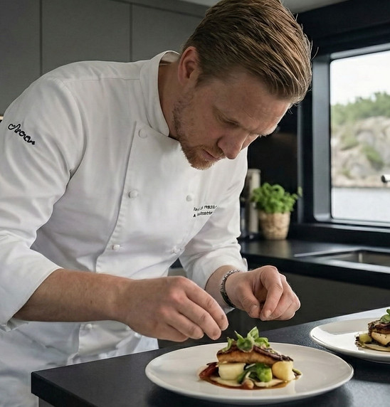 Private chef on boat in Stockholm