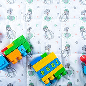 baby quilts - baby blankets - kids playmats Roo & Joey Organics