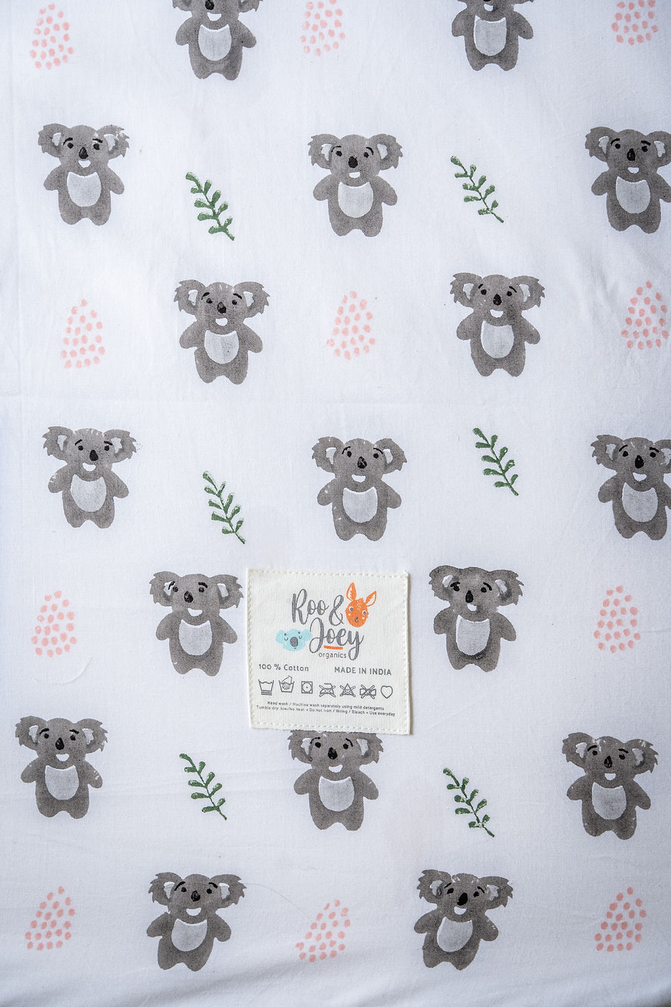 Thumbnail: Cozy Koala Fitted Sheet SINGLE